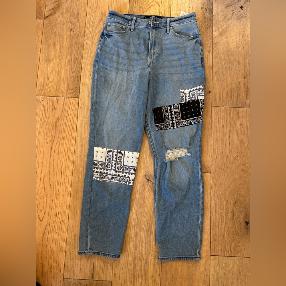 Women’s Hollister Patchwork Mom Jeans